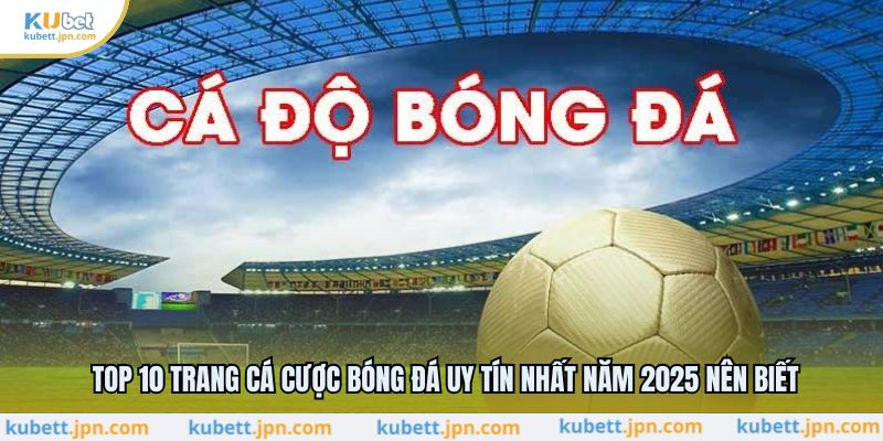 Top 10 Trang Cá Cược Bóng Đá Uy Tín Nhất Năm 2025 Nên Biết