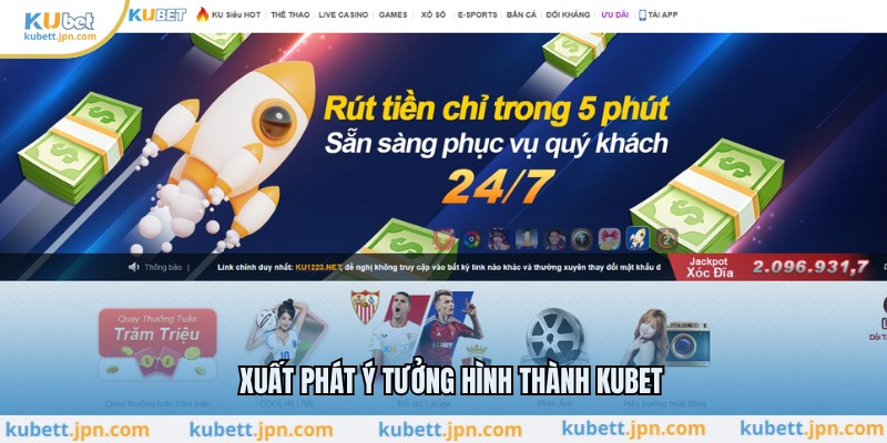 Xuất phát ý tưởng hình thành KUBET